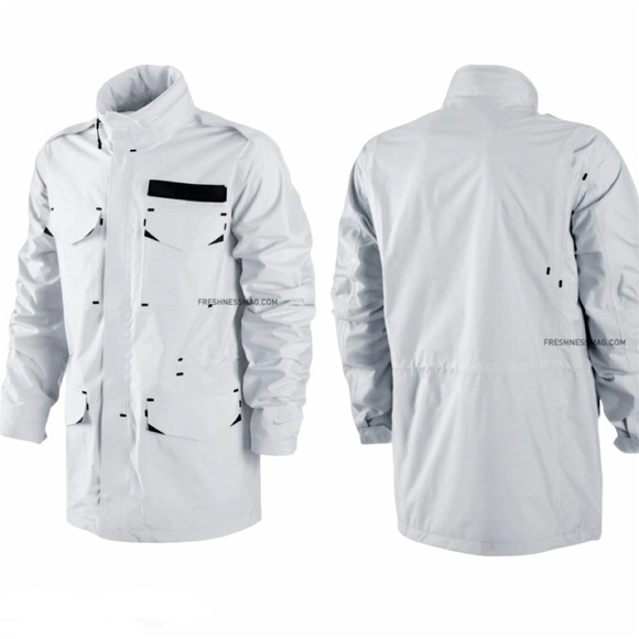 Nike Other - Nike France Federation Football M-65 White Coat